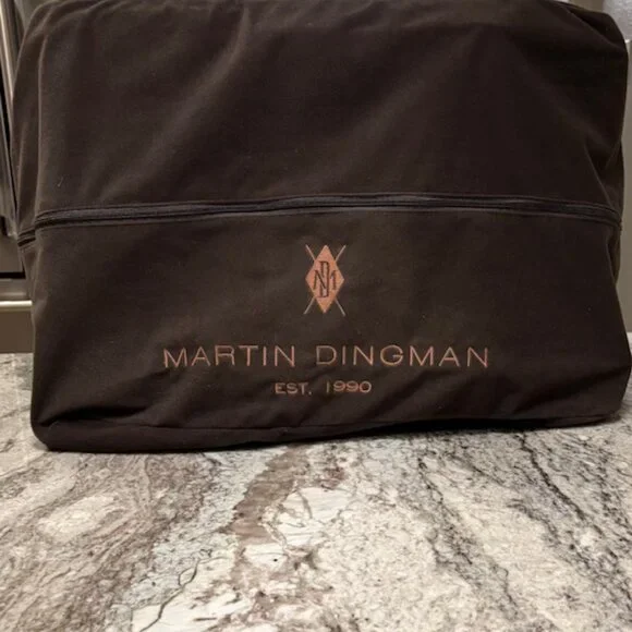 Martin Dingman - Leather Trolley Bag (Carry-On Suitcase) - Picture 3 of 11